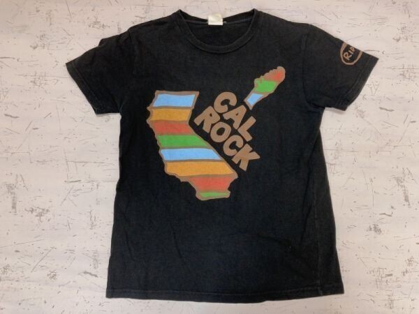 CALIFORNIA GIRLS サーフ ヒッピー ストリート ロック 半袖Tシャツ カットソー レディース 黒拍卖