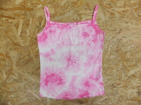 PATRICK COX パトリックコックス レディース 日本製 綿 コットン100% タイダイ柄 キャミソールTシャツ ピンク拍卖