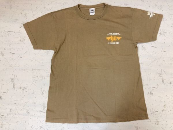 ジャムプロジェクト JAM project 5周年 LIVE KING GONG アニソン バンド 半袖Tシャツ カットソー メンズ バックプリント有 M拍卖