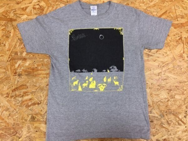 BIG MAMA ビッグママ RX-RECORDS Print Star製 バンド ロック半袖Tシャツ カットソー メンズ コットン100% S ライトグレー拍卖