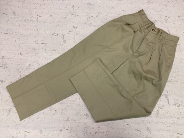 LATERRA ラテラ GOLDWIN ゴールドウイン オールド レトロ アウトドア 2タック 日本製 チノパンツ ボトムス レディース 66 ベージュ拍卖