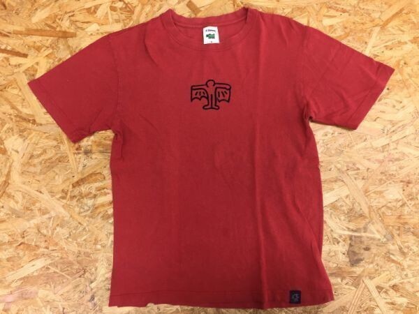 ユニクロ UNIQLO UT Keith Haring キースへリング アート 半袖Tシャツ メンズ フロッキープリント S 赤拍卖