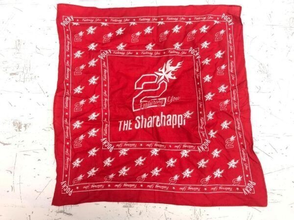 江崎グリコ ポッキー シェアハピイベント 企業もの ノベルティ THE Sharehappi 三代目 J Soul Brothers from EXILE バンダナ ハンカチ 赤拍卖