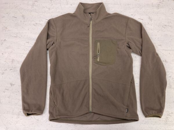 Alpine DESIGN アルパインデザイン アウトドア アメカジ スポーツ ハイネック フリースジャケット メンズ ポリエステル100% M 茶色拍卖