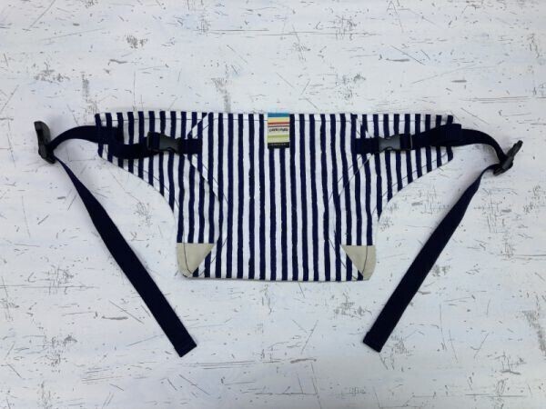 Carry Free キャリフリー チェアベルト 日本エイテックス CARRY FREE EIGHTEX 抱っこベルト 抱っこ紐 日本製 紺/白拍卖