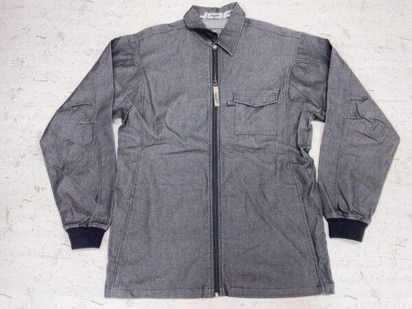 DGF digital fortron オールド レトロ 90s 古着 ストリート テック サイバー ジップアップ ジャケット メンズ グレー拍卖