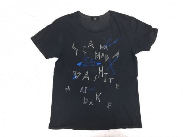 SCANDAL スキャンダル ガールズバンド スキャはまだ本気出してないだけ ツアー ロック 半袖Tシャツ メンズ ファングッズ 黒拍卖