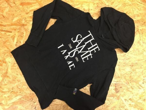 ユニクロ UNIQLO Pharrell Williams ファレルウィリアムス i am OTHER アーティストコラボ プルオーバー長袖スウェットパーカー メンズ 黒拍卖