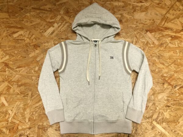 ユニクロ UNIQLO beautiful people ビューティフルピープル コラボ スウェットパーカー レディース リブライン切替 M ライトグレー拍卖