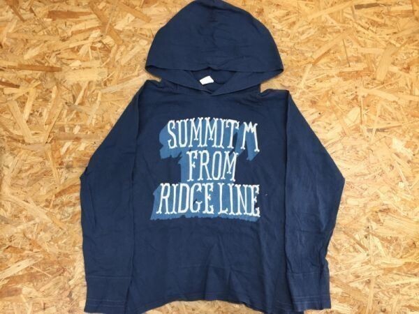 TENJIKUYA 天竺屋 アメカジ 染み込みプリント カレッジ 長袖スウェットパーカー レディース カジュアル 薄手 L 紺拍卖