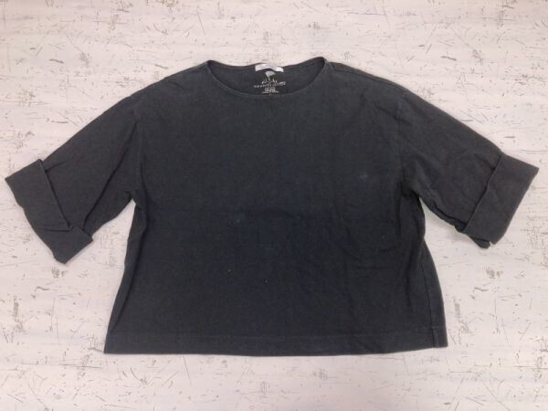 ジャーナルスタンダード レリューム relume JOURNAL STANDARDUSAコットン カットソー トップス 長袖Tシャツ レディース F 黒拍卖