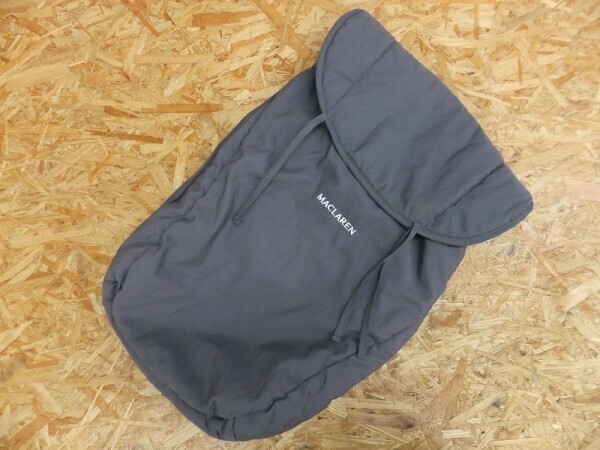 MACLAREN マクラーレン フリース素材 共通フットマフ グレー ベビーグッズ拍卖