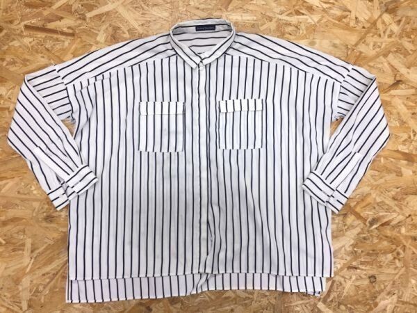 JOURNAL STANDARD ジャーナルスタンダード ざっくりシルエット 長袖シャツ レディース ストライプ フラップポケット拍卖