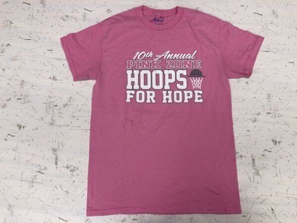 バスケットボール Pink Zone Penn State Lady Lions ギルダン GILDAN製 Simplot 半袖Tシャツ カットソー メンズ S ピンク拍卖