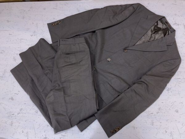 DOMINX ドミンクス シングル スーツ 上下セットアップ メンズ 3つボタン フォーマル グレー拍卖