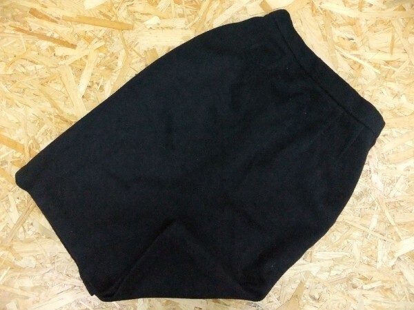 J.PRESS ジェイプレス レディース 厚手 ウールナイロン シンプル タイトスカート ネイビー サイズ9拍卖