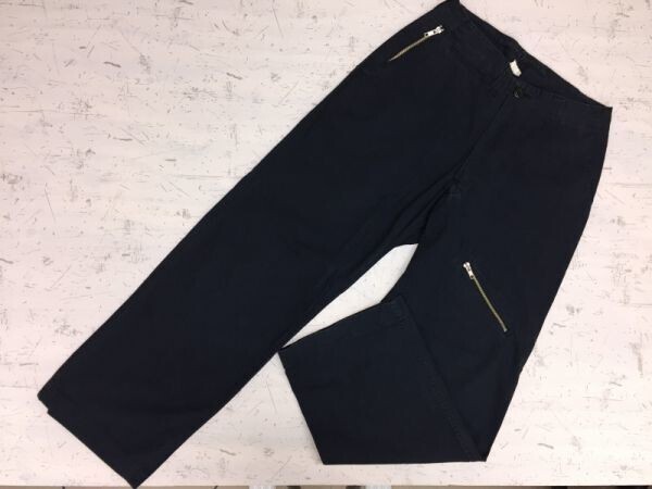 HIGH!STANDARD ハイスタンダード 聖林公司 ミリタリー マリン ストレート 6ポケット チノパンツ ボトムス メンズ 日本製 30×33 紺拍卖