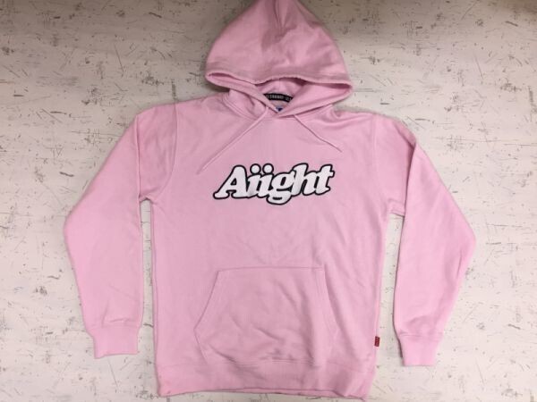 イルズ ILLS STANDARD ストリート Aiight 長袖スウェットパーカー プルオーバー メンズ コットン混合 L ピンク拍卖