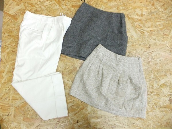 Jewel Changes ジュエルチェンジズ レディース 秋冬物 パンツ ミニスカート ボトムス3点セット 福袋 まとめ売り サイズ34拍卖