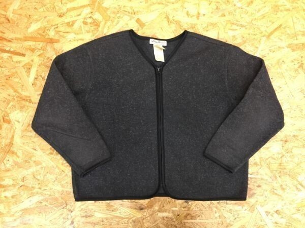 Eddie Bauer アウトドア エディーバウアー ジップアップ ノーカラー ライナー フリース ジャケット レディース ポリエステル混合 M 黒拍卖