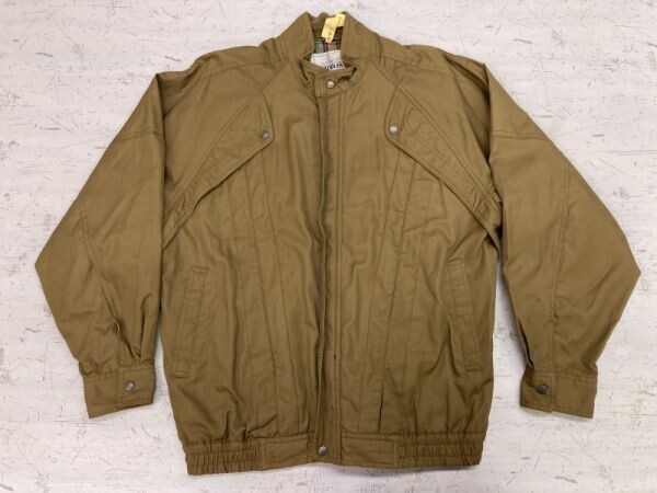 SADDLER サドラー オールド レトロ トラッド 古着 ブルゾン スポーツ ライダース ジャケット メンズ M キャメル拍卖