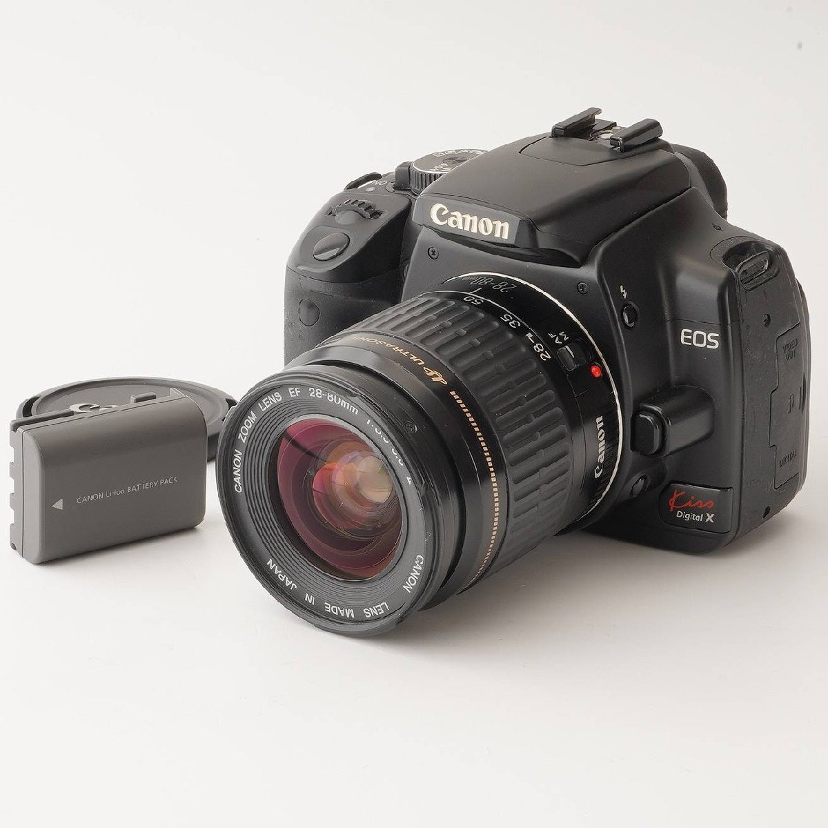 キヤノン Canon EOS Kiss Digital X / EF 28-80 F3.5-5.6 II拍卖