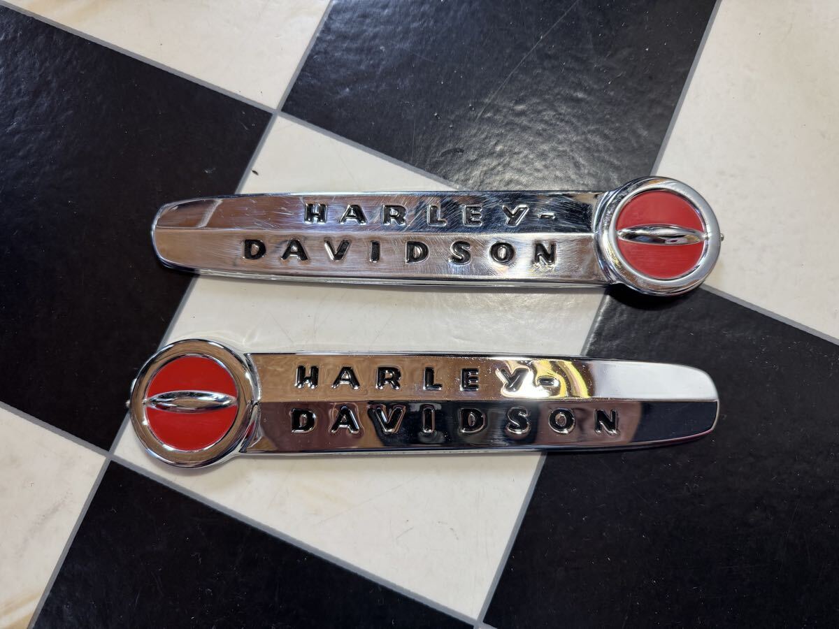 ハーレー ファイヤーボール フューエル 燃料 タンク エンブレム ベース付き 左右 パン ナックル ショベル エボ ヴィンテージ チョッパー拍卖