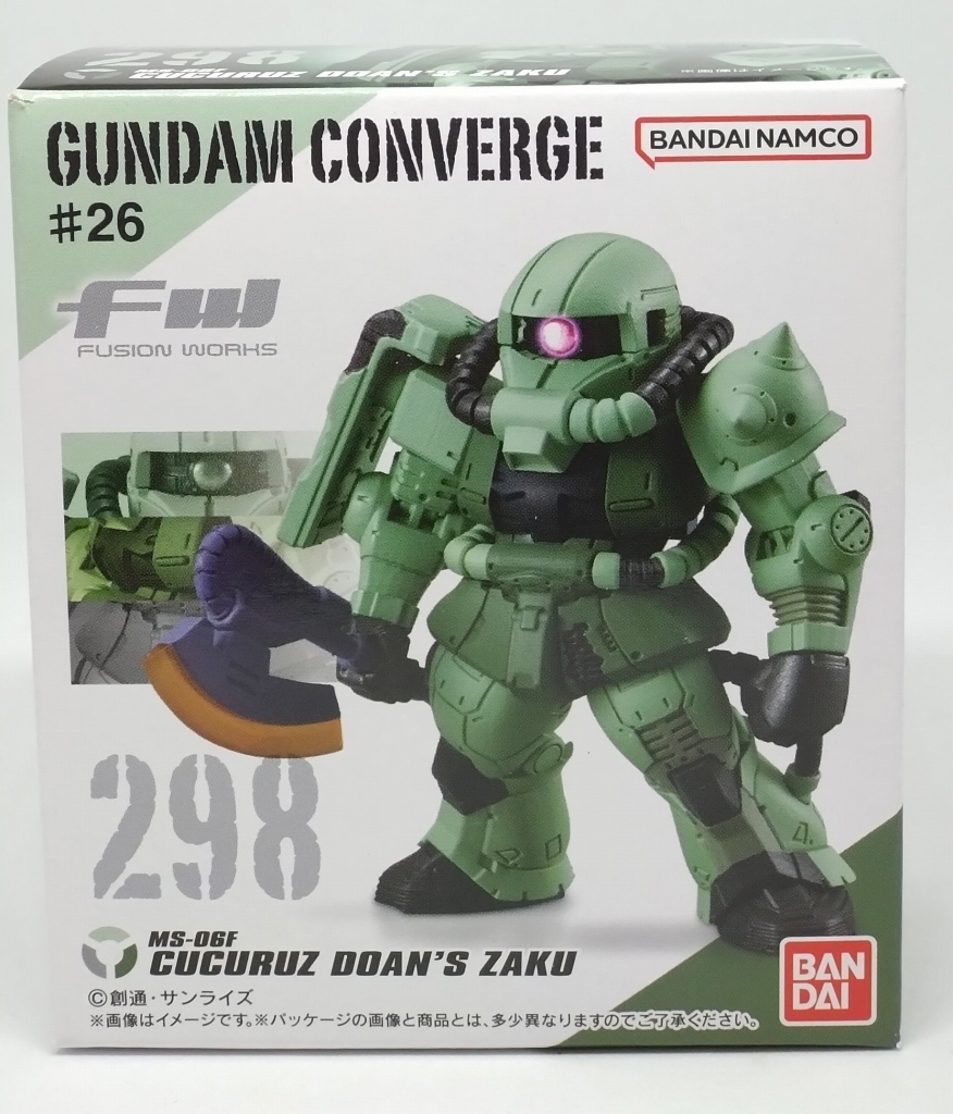 ガンダム コンバージ 298 ククルス・ドアン専用ザク ミニフィギュア拍卖