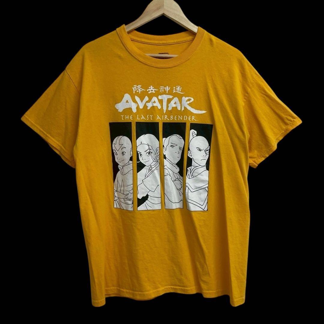 US古着 直輸入 AVATAR アバター 半袖Tシャツ イエロー XL拍卖