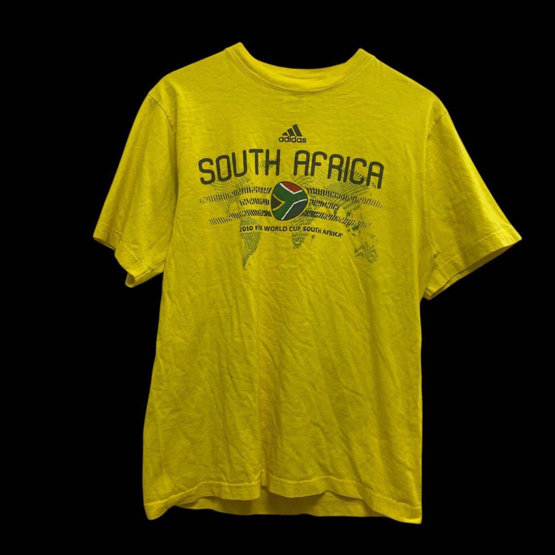 adidas アディダス 南アフリカワールドカップ 2010 記念Tシャツ M拍卖