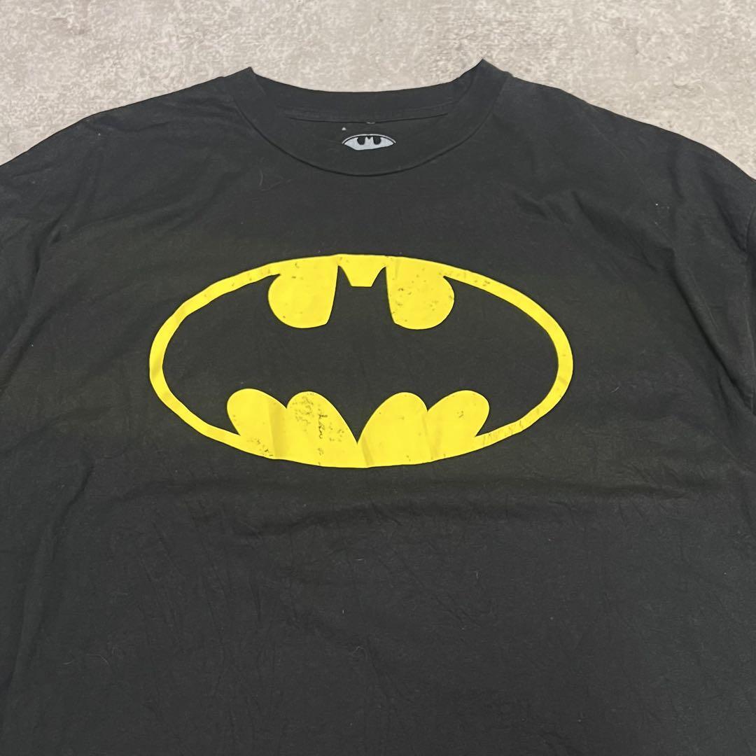 US古着 バットマン ビッグロゴ 半袖Tシャツ ブラック 3XB拍卖