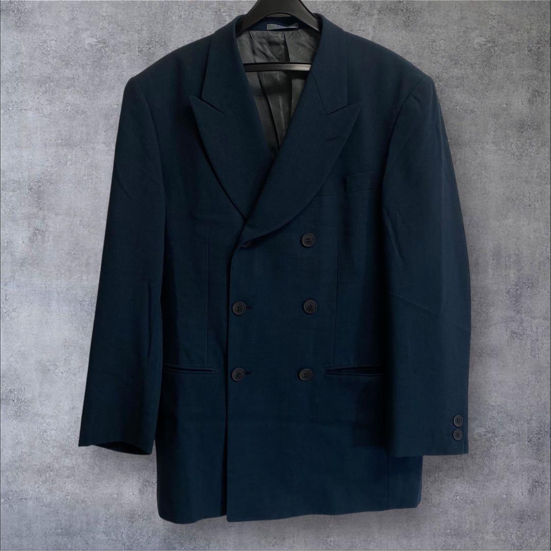 KENZO ダブル セットアップ スーツ ネイビー拍卖