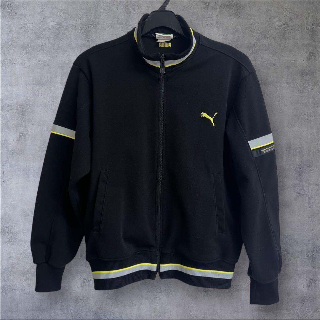 希少 90s PUMA プーマ トラックジャケット ブラック S相当拍卖