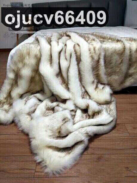 高品質★国内稀少!人工ビロード毛布厚手 贅沢 繊細 柔らか 毛布 インテリア 住まい 小物拍卖