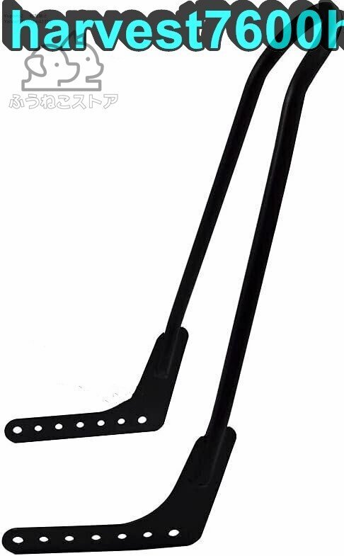 シーシーバー バックレストパッド 荷物ラックシート ブラック ハーレーストリート ボブ ソフテイル クラシック デラックス FLDE FLHC FLHC拍卖