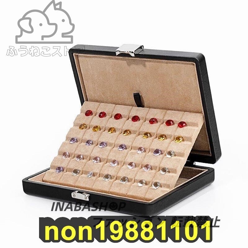 宝石ルースケース 35グリッドダイヤモンド収納ボックス ダイヤモンドオーガナイザー ダイヤモンドディ ジュエリーディスプレイケース拍卖