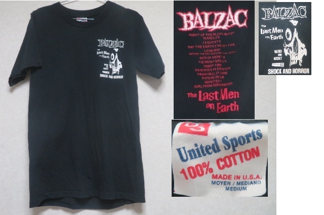 USA製 BALZAC バルザック Tシャツ アメリカ米国製 古着ビンテージ 80's90's拍卖