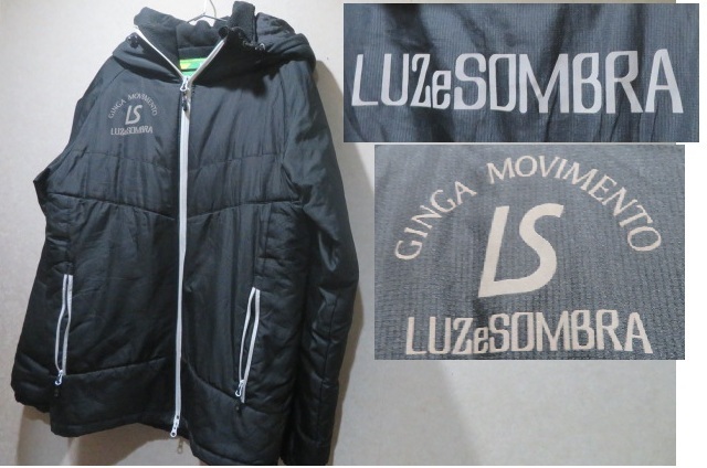 ルースインソンブラ LUZeSOMBRA GINGA MOVIMENTO フルジップ パーカー ジャケット JKT 黒ブラック拍卖