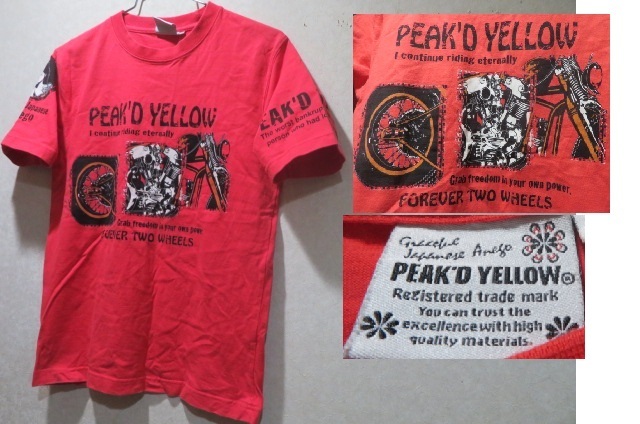 PEAKO YELLOW 半袖Tシャツ拍卖