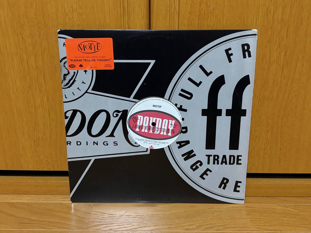 MOTIF ♪PLEASE TELL ME TONIGHT / U GOODIT GOIN' ON US オリジナル 拍卖