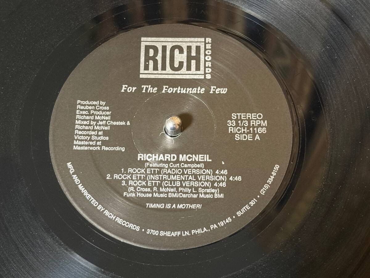 RICHARD MCNEIL ♪ROCK ETT' US オリジナル 拍卖