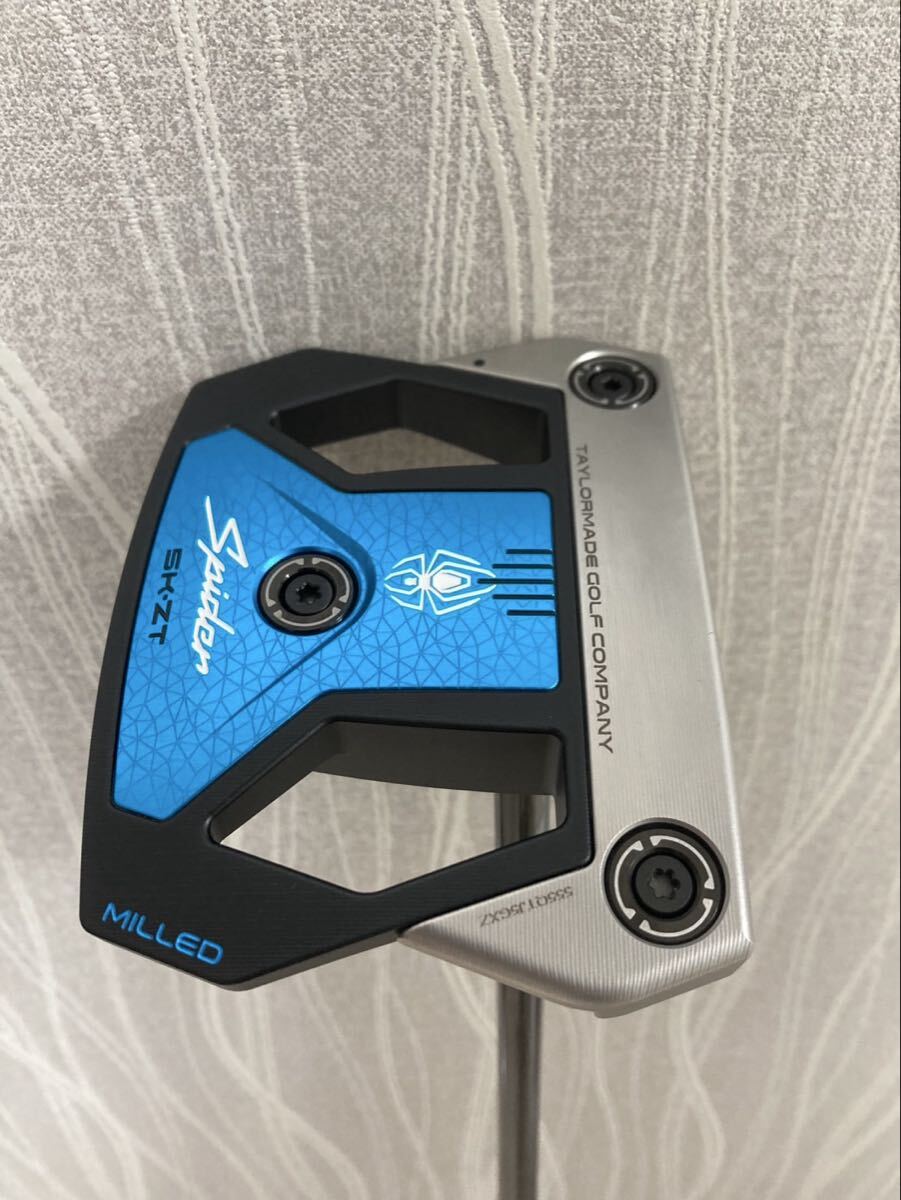 ●テーラーメイド スパイダー 5K-ZT パター Spider ZT ゼロトルクパター 33インチ美品 日本正規品● 拍卖