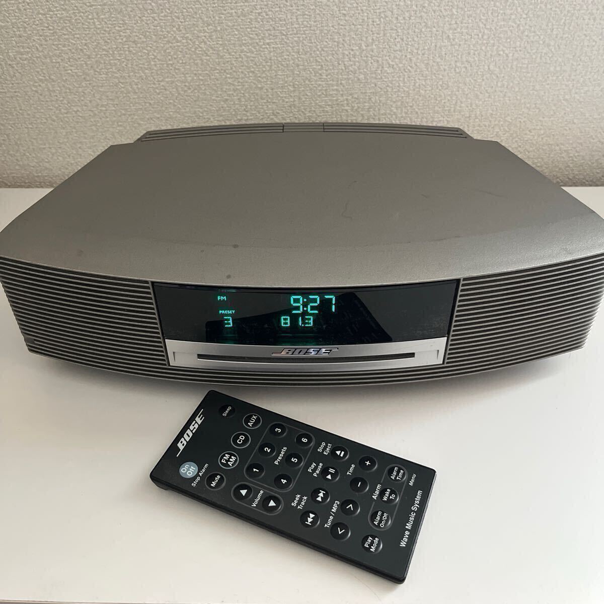 BOSE Wave music system リモコン付 CDレシーバー  ボーズ  ウェーブミュージックシステム 拍卖
