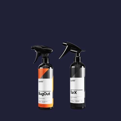 セット販売 CARPRO バグアウト500ml|タールX500ml 頑固な汚れも一緒にオフ 虫汚れ 虫の死骸 バンパーの汚れ拍卖
