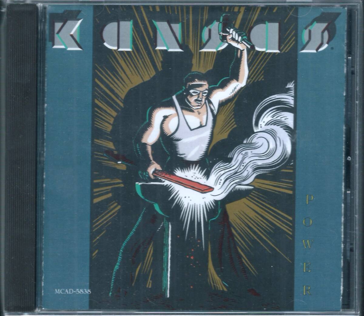 KANSAS / Power MCAD5838 USA盤CD カンサス カンサス / パワー STEVE MORSE スティーブモーズ WALSH スティーブウォルシュ 4枚同梱発送可能拍卖
