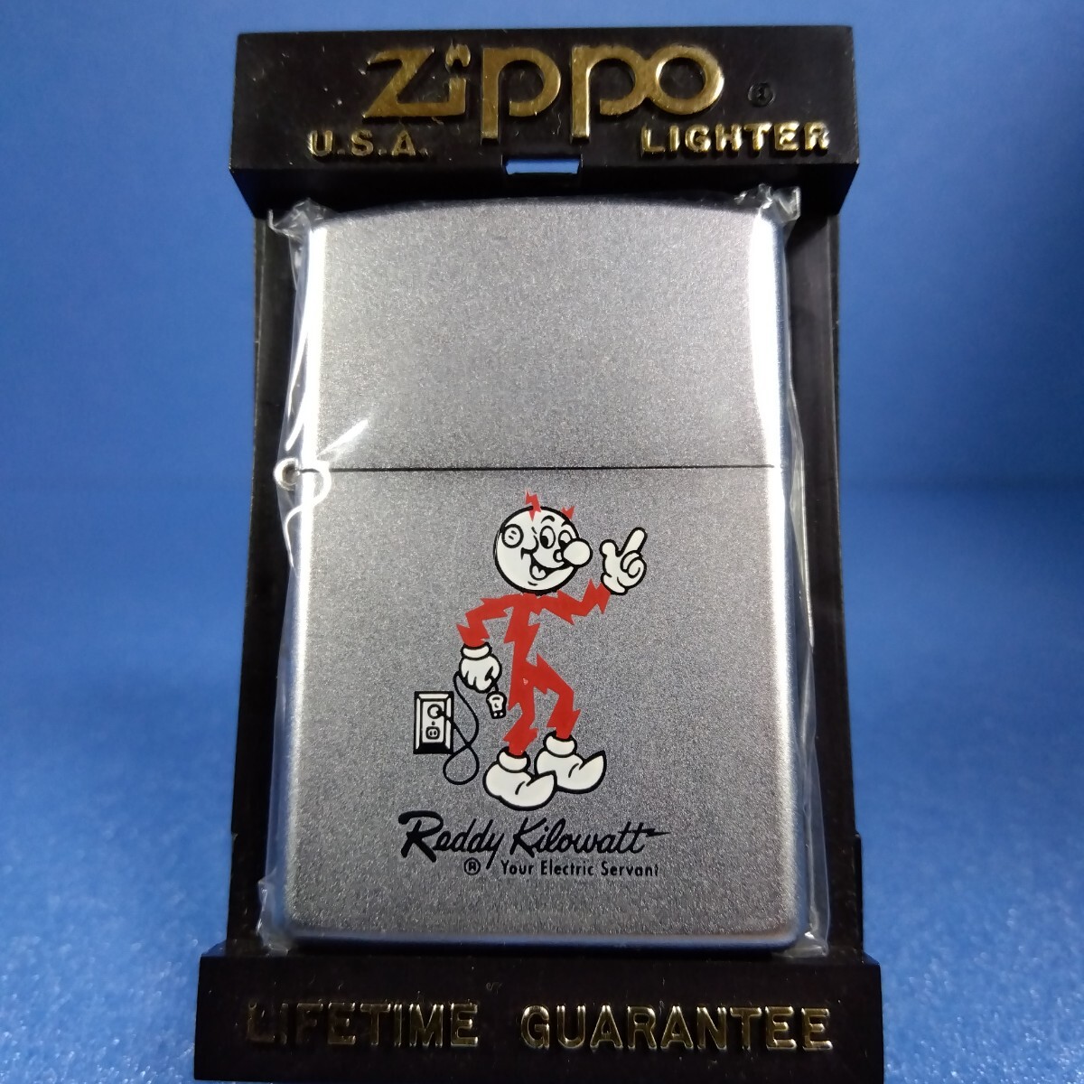 Zippo Raddy Kilowatt 1998年製 USA企業物 新品未使用 未開封拍卖