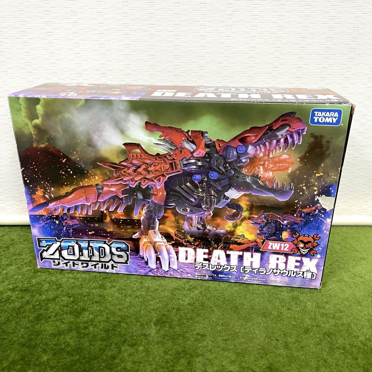 ★☆開封済保管品/未組立 TAKARA TOMY/タカラトミー ZOIDS/ゾイドワイルド ZW12 DEATH REX/デスレックス(ティラノサウルス種)拍卖