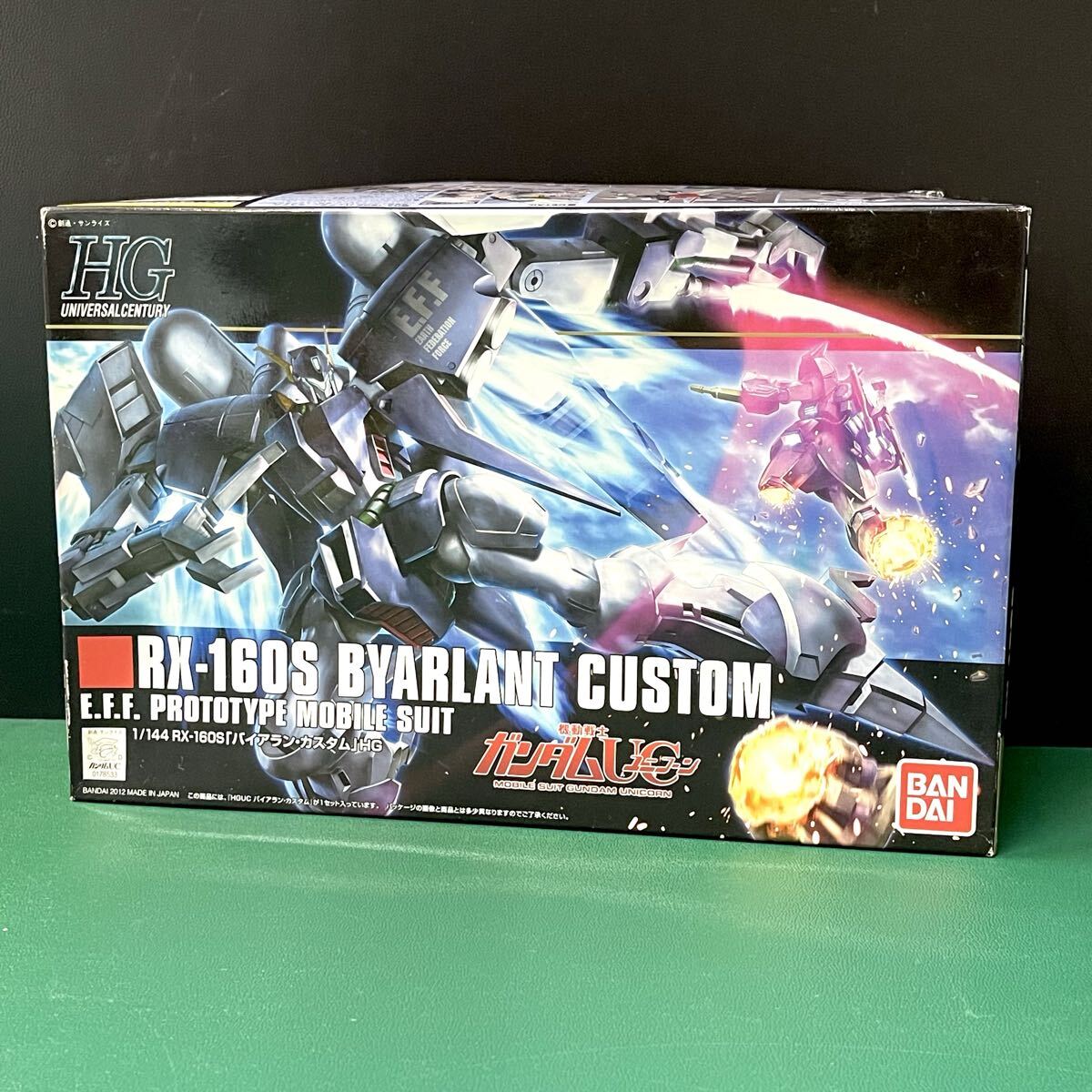 ★☆未組立保管品 BANDAI/バンダイ プラモデル HG 1/144 RX-160S BYARLANT CUSTOM/バイアランカスタム ガンダムUC拍卖