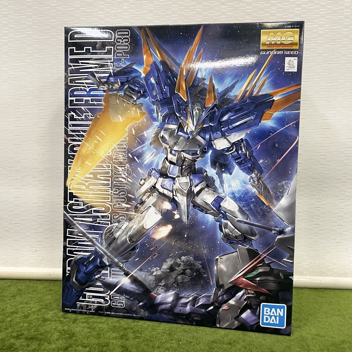 22★☆未組立保管品 BANDAI プラモデル/ガンプラ MG 1/100 叢雲劾専用モビルスーツ MBF-P03D ガンダムアストレイ ブルーフレームD拍卖