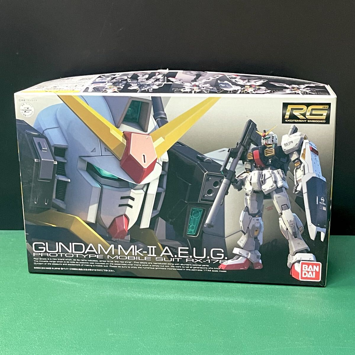 ★☆未組立保管品 BANDAI/バンダイ プラモデル RG 1/144 RX-178 GUNDAM Mk-Ⅱ A.E.U.G./ガンダムMk-Ⅱ エゥーゴ仕様拍卖